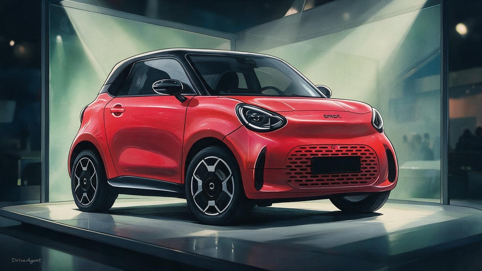 DriveAgent illustration of the Smart #2