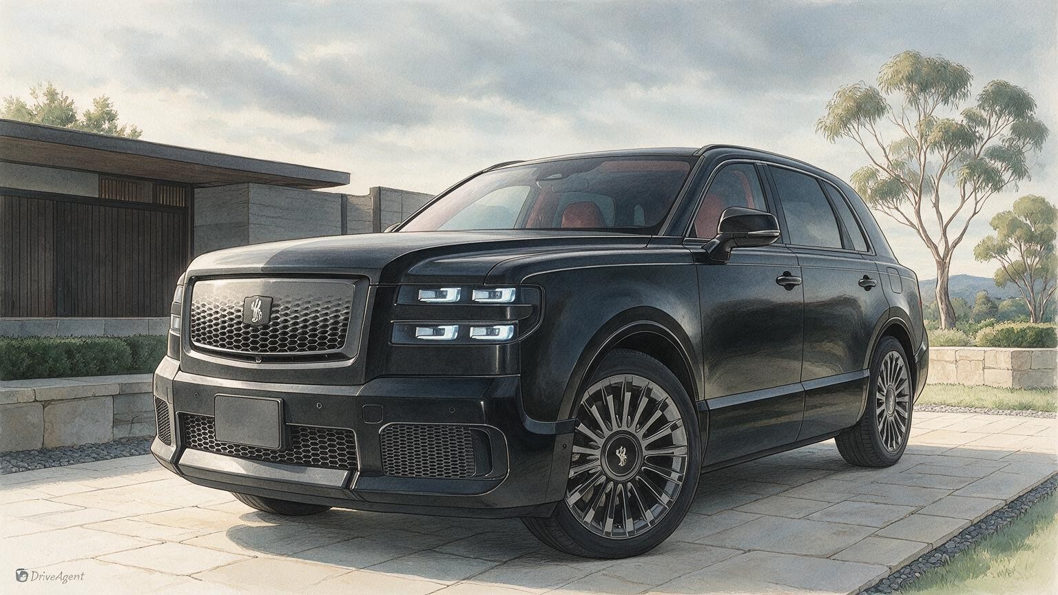 DriveAgent illustration of the Toyota Century