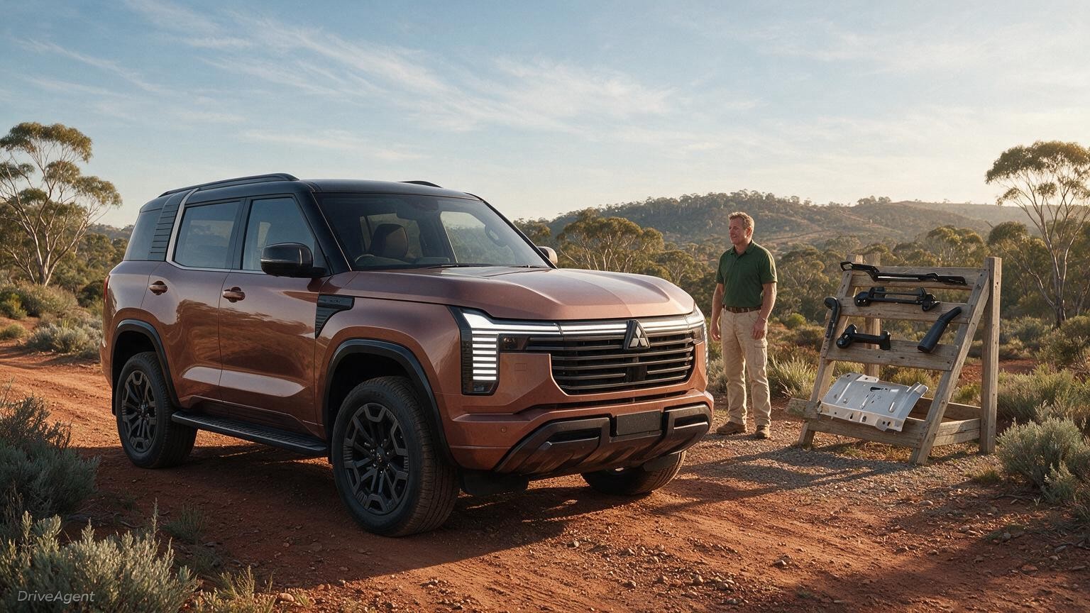 DriveAgent illustration of the Mitsubishi Pajero