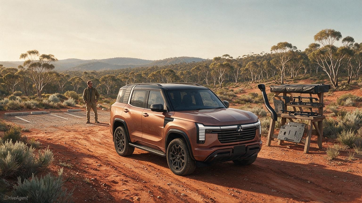 DriveAgent illustration of the Mitsubishi Pajero