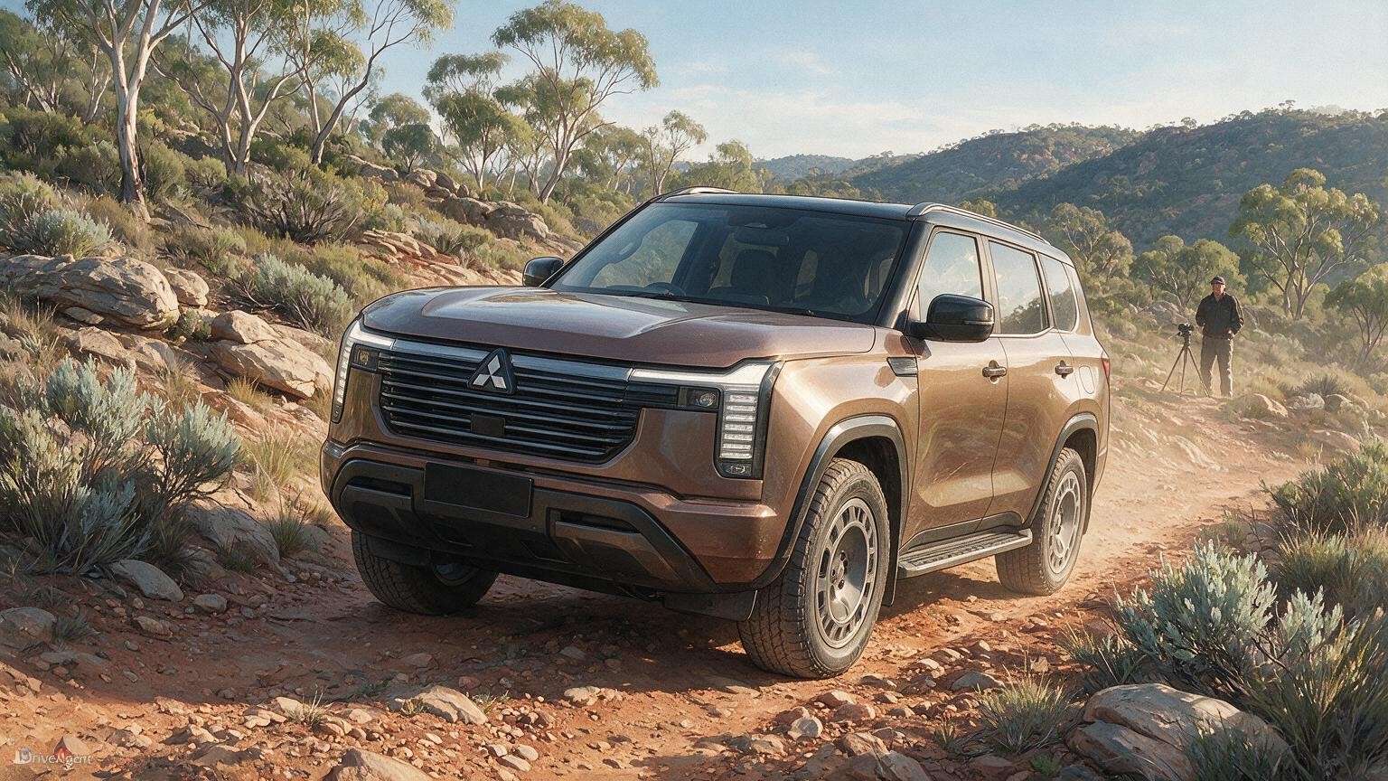 DriveAgent illustration of the Mitsubishi Pajero