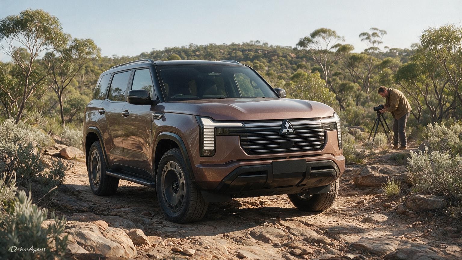 DriveAgent illustration of the Mitsubishi Pajero