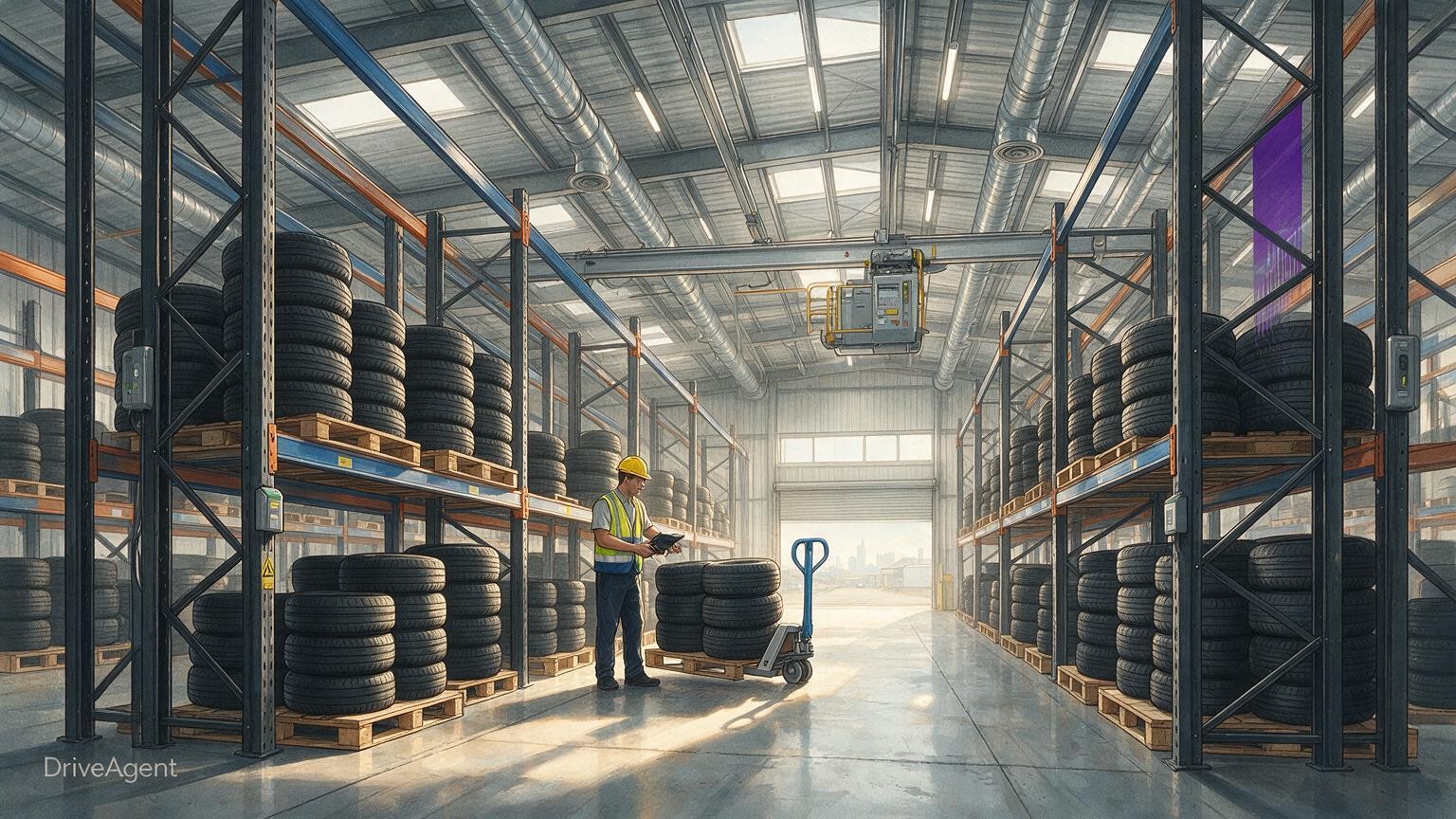Concept illustration for: Nexen Tire opens fourth Australian logistics hub in Perth to complete nationwide network