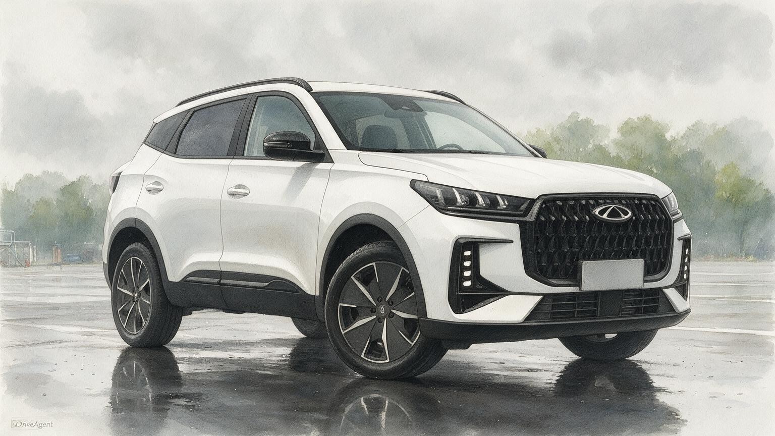 DriveAgent illustration of the Chery Tiggo 4
