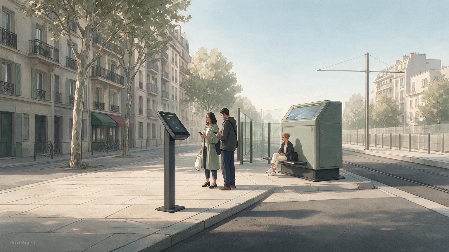 Concept illustration for: Stellantis, Bolt and Greater Paris propose driverless pilot from 2028 under EU scheme bid