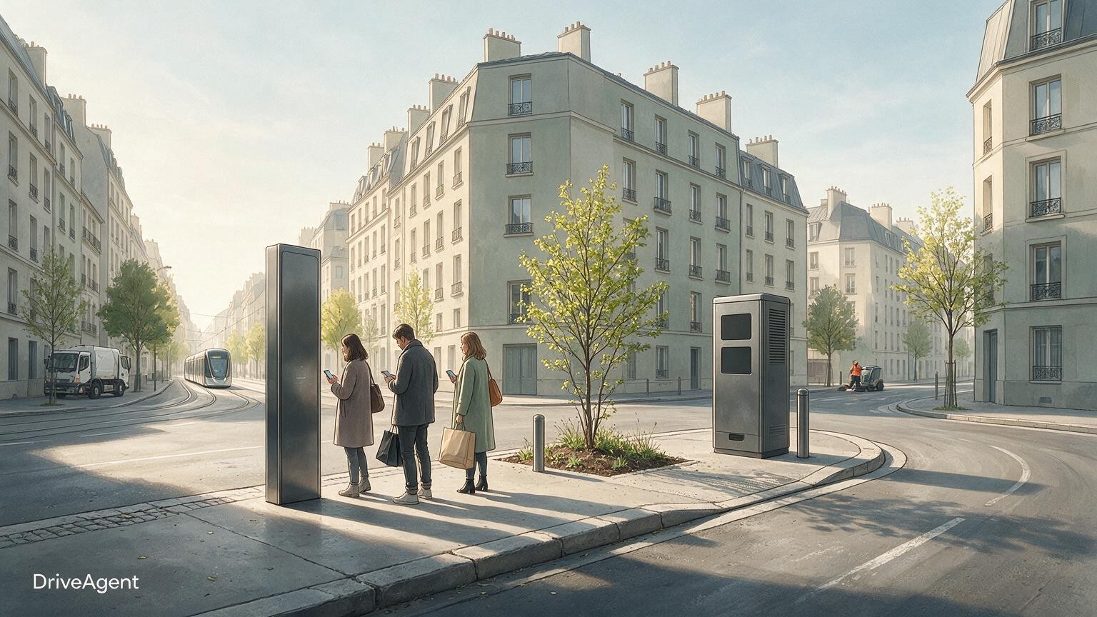 Concept illustration for: Stellantis, Bolt and Greater Paris propose driverless pilot from 2028 under EU scheme bid