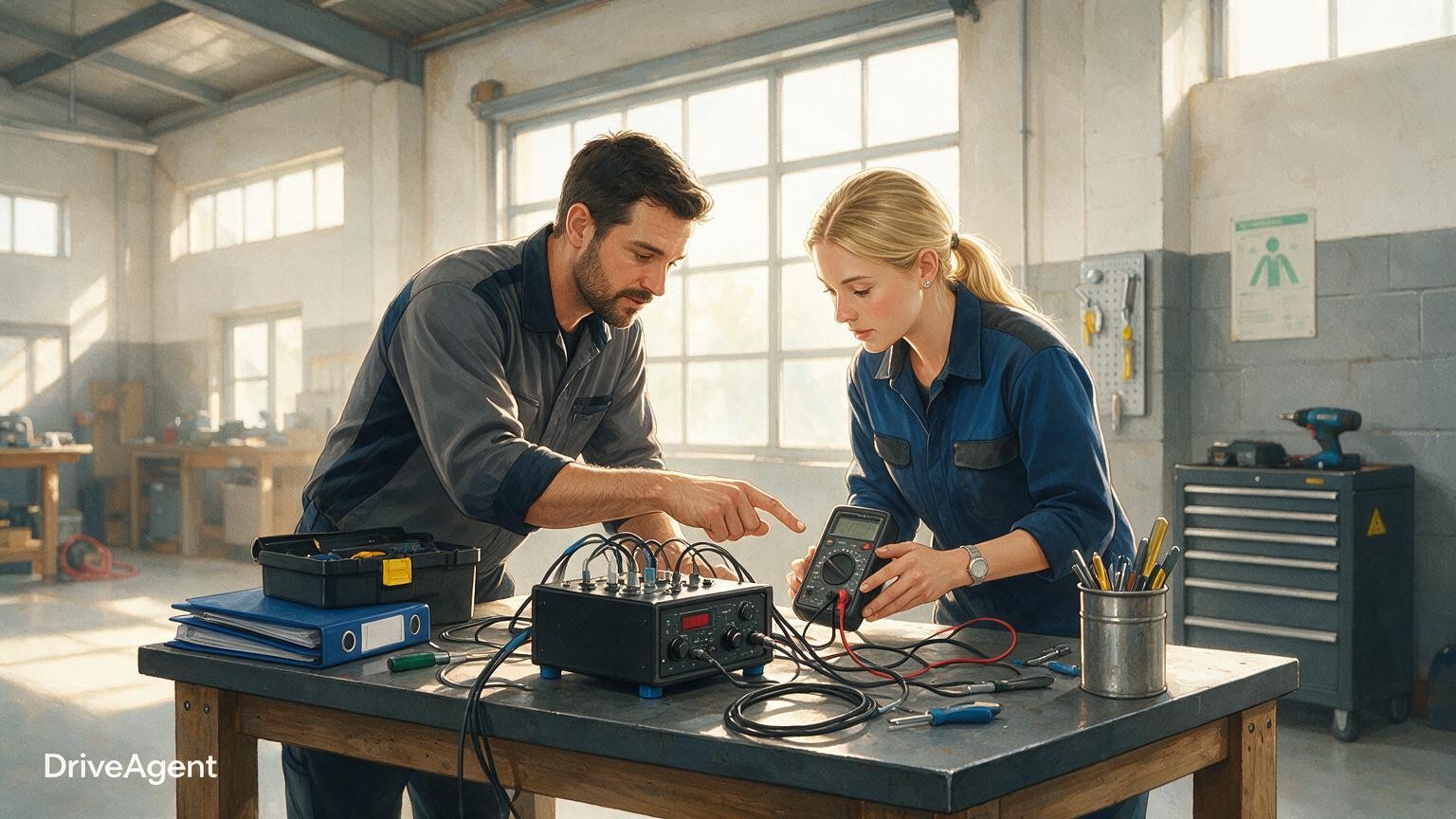 Concept illustration for: MTA Queensland names diesel mechanic and multi-trade Penske technician in second 2026 VET Trainer Scholarship round