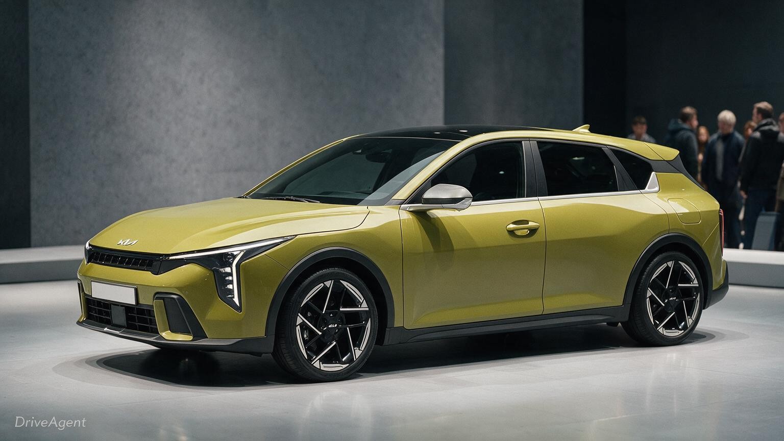 DriveAgent illustration of the Kia K4 Hybrid