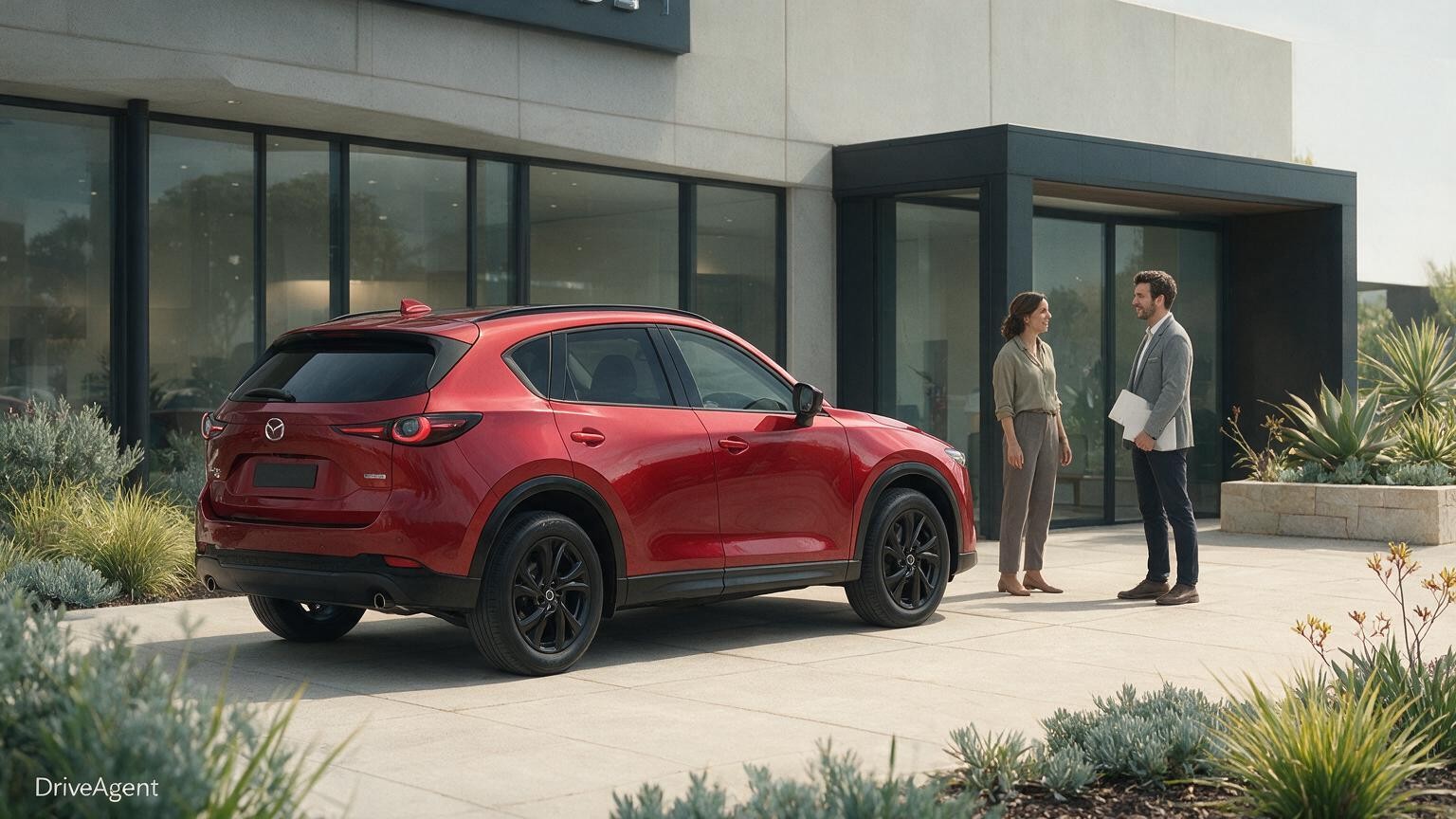 DriveAgent illustration of the Mazda CX-5