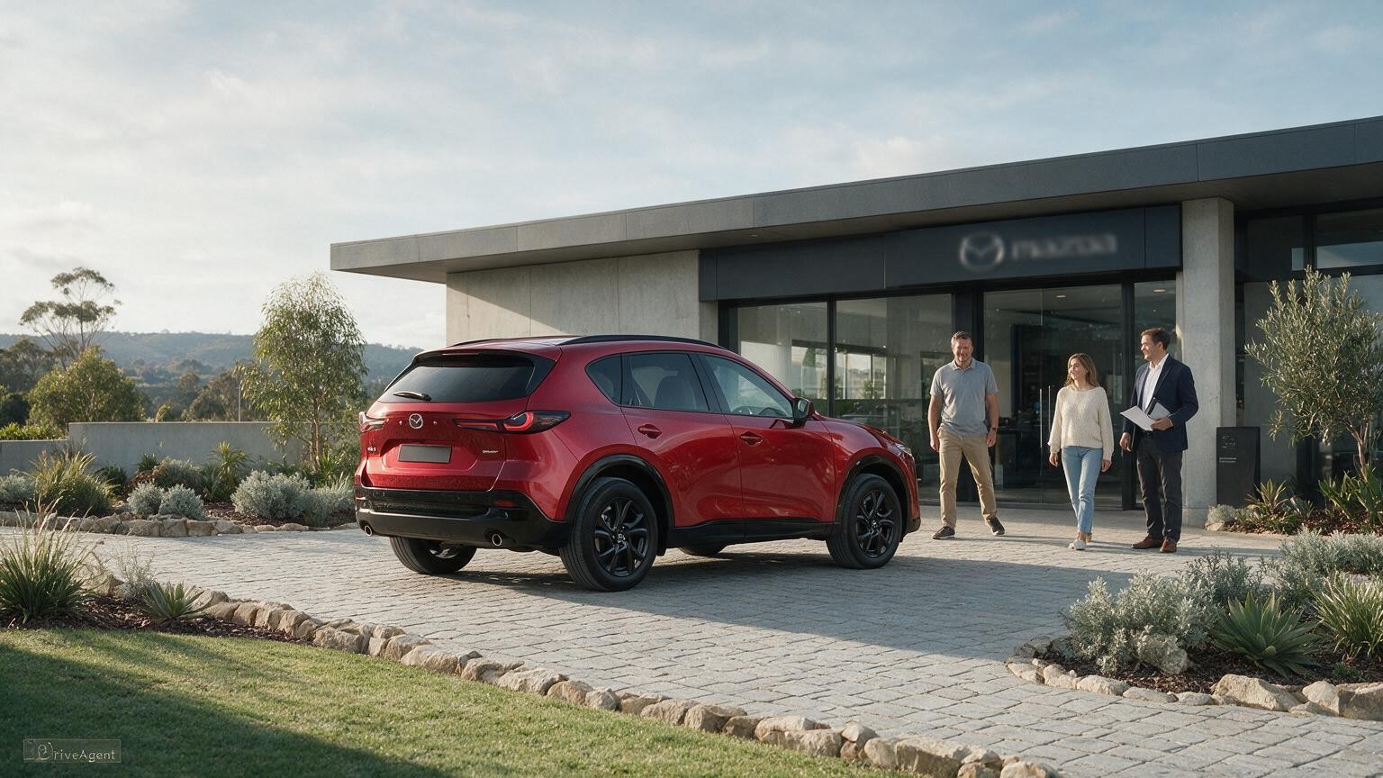 DriveAgent illustration of the Mazda CX-5