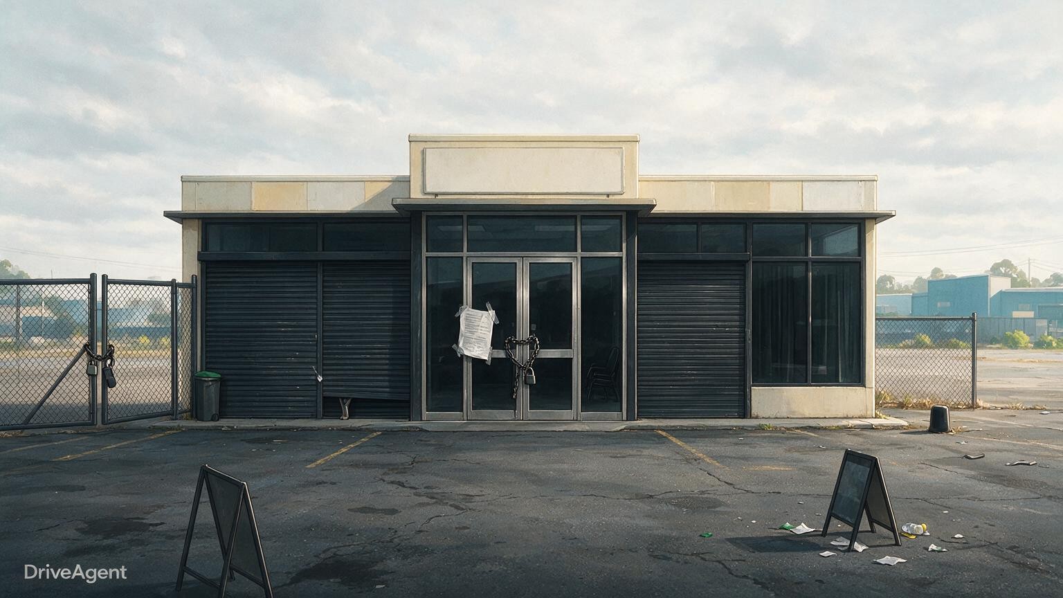 Concept illustration for: OzCar enters voluntary administration with four NSW dealerships closed and 90 jobs gone