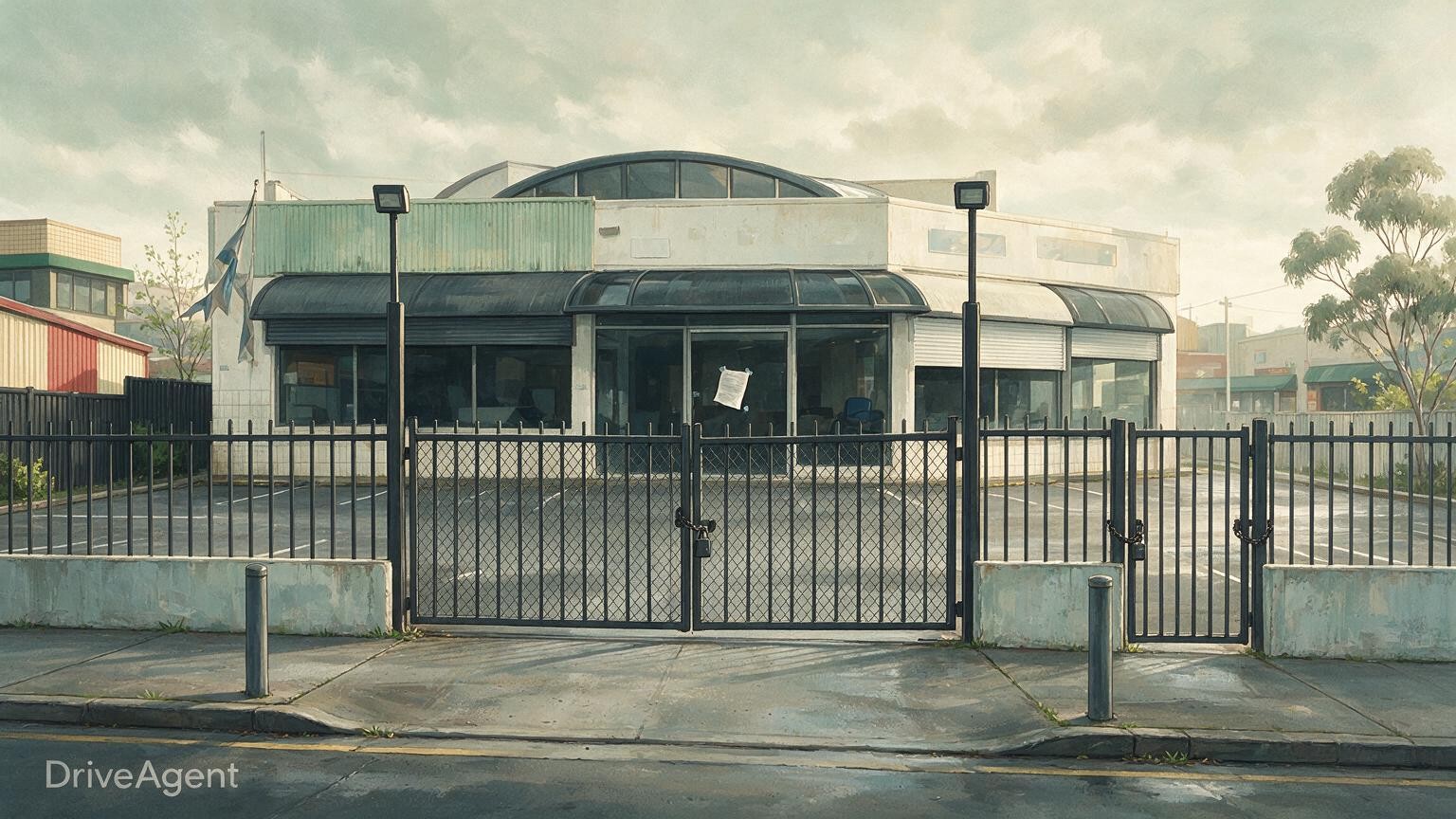 Concept illustration for: OzCar enters voluntary administration with four NSW dealerships closed and 90 jobs gone