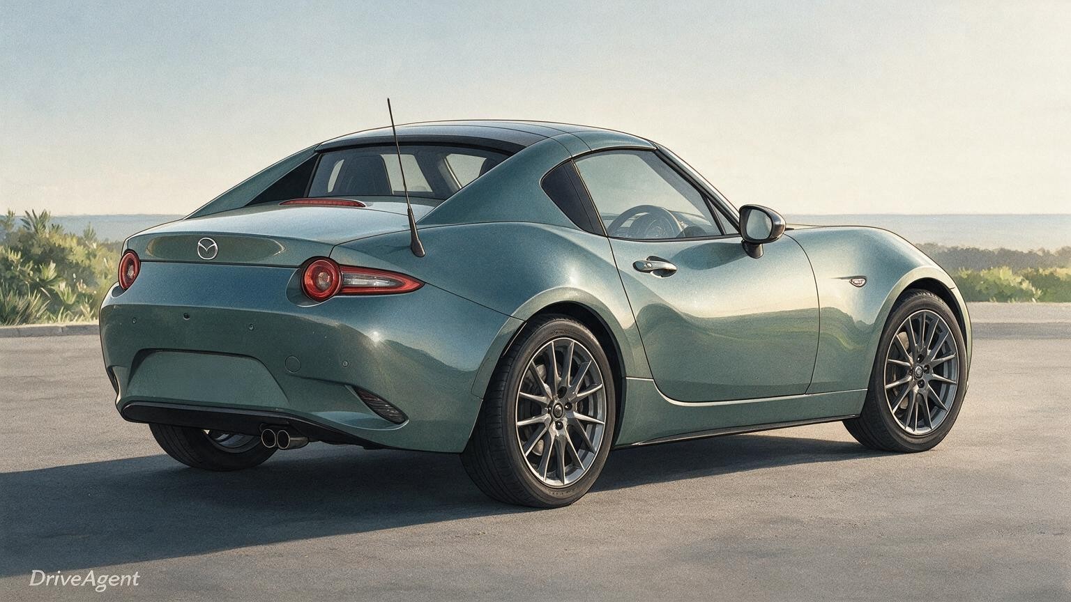 DriveAgent illustration of the Mazda MX-5