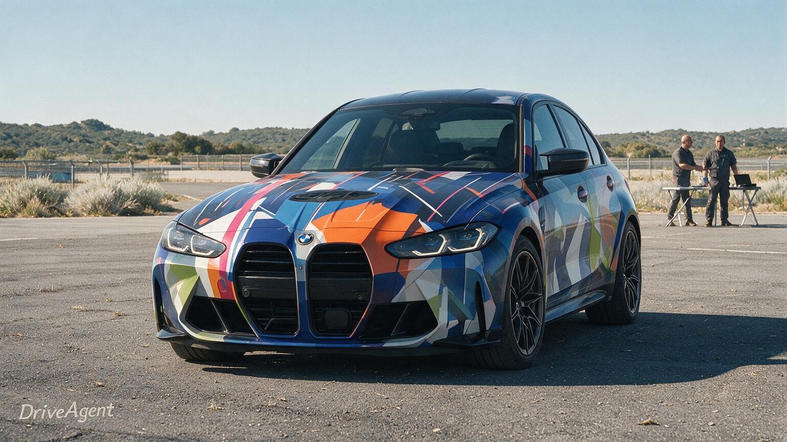 DriveAgent illustration of the BMW M3 (ZA0)