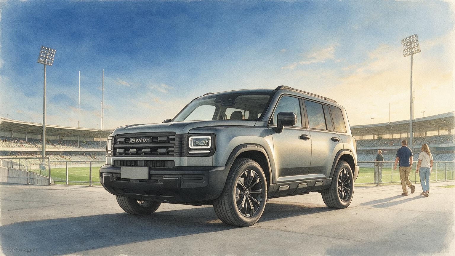 DriveAgent illustration of the GWM Haval H7