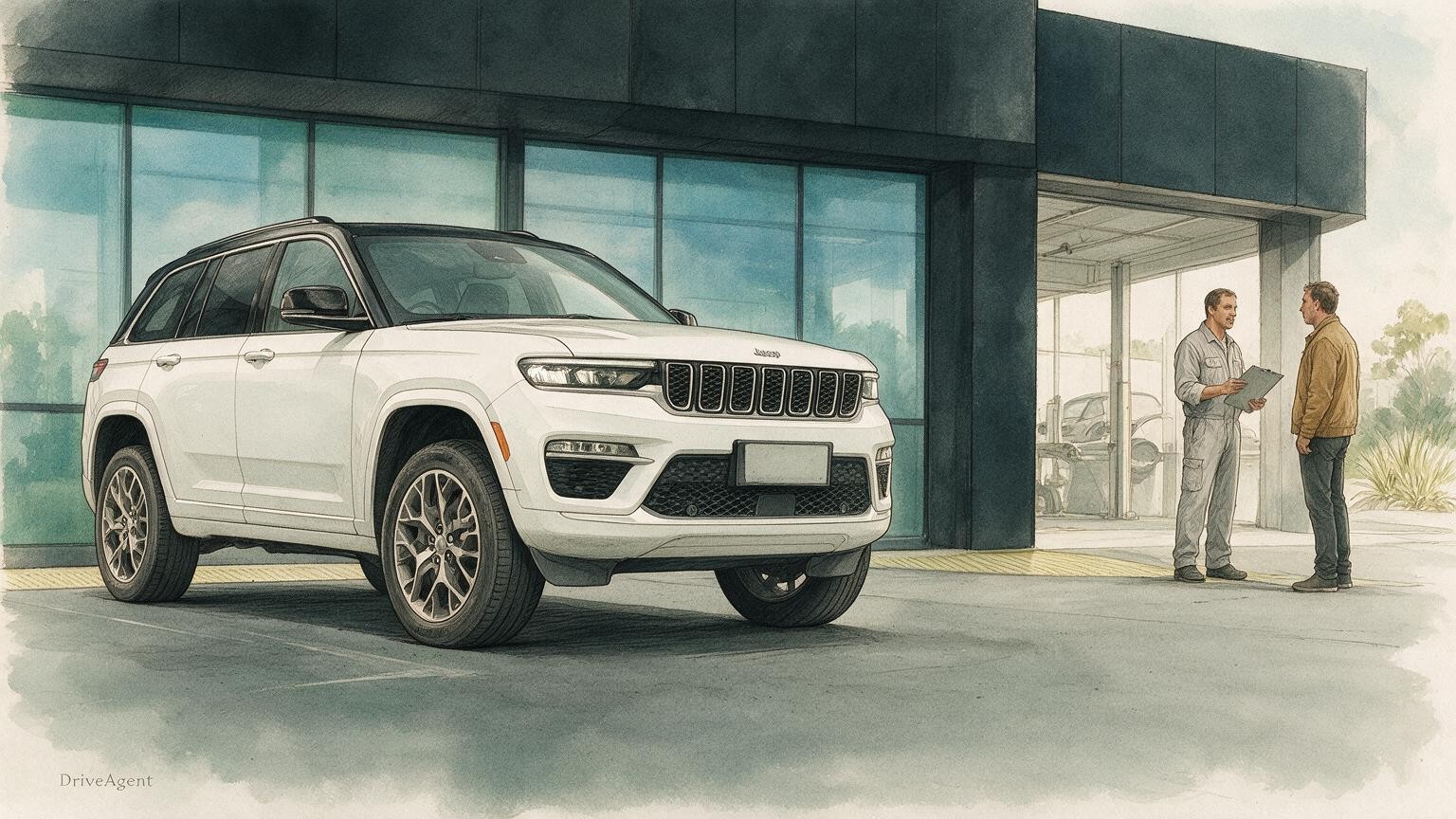 DriveAgent illustration of the Jeep Grand Cherokee