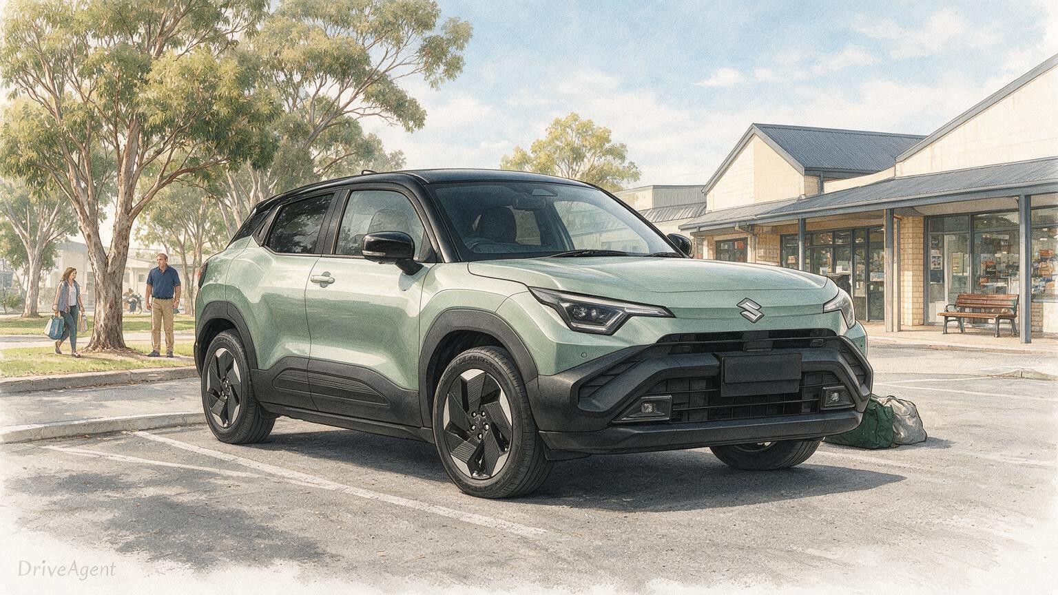 DriveAgent illustration of the Suzuki e Vitara Ultra