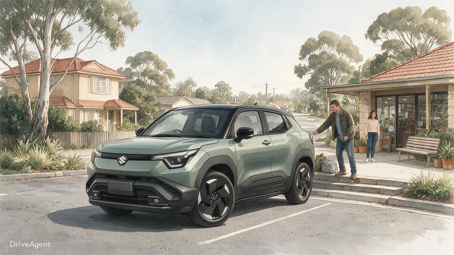 DriveAgent illustration of the Suzuki e Vitara Ultra