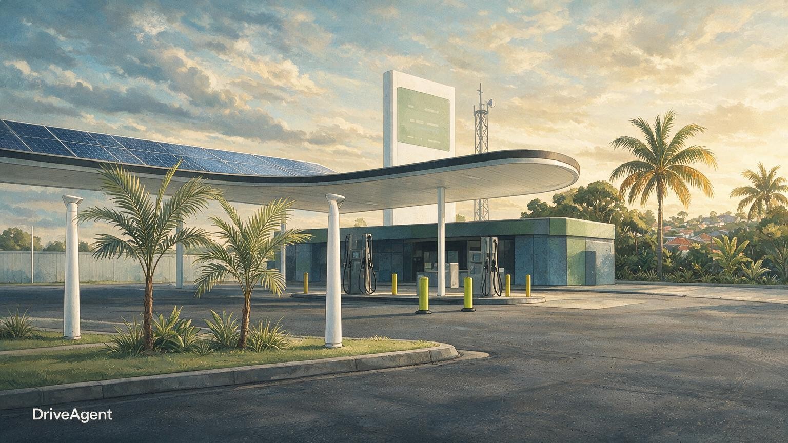 Concept illustration for: Karl Stefanovic questions fuel prices in return-to-Australia video