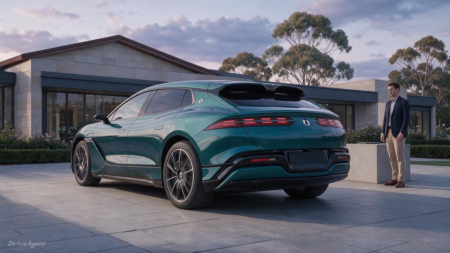 DriveAgent illustration of the DENZA Z9 GT