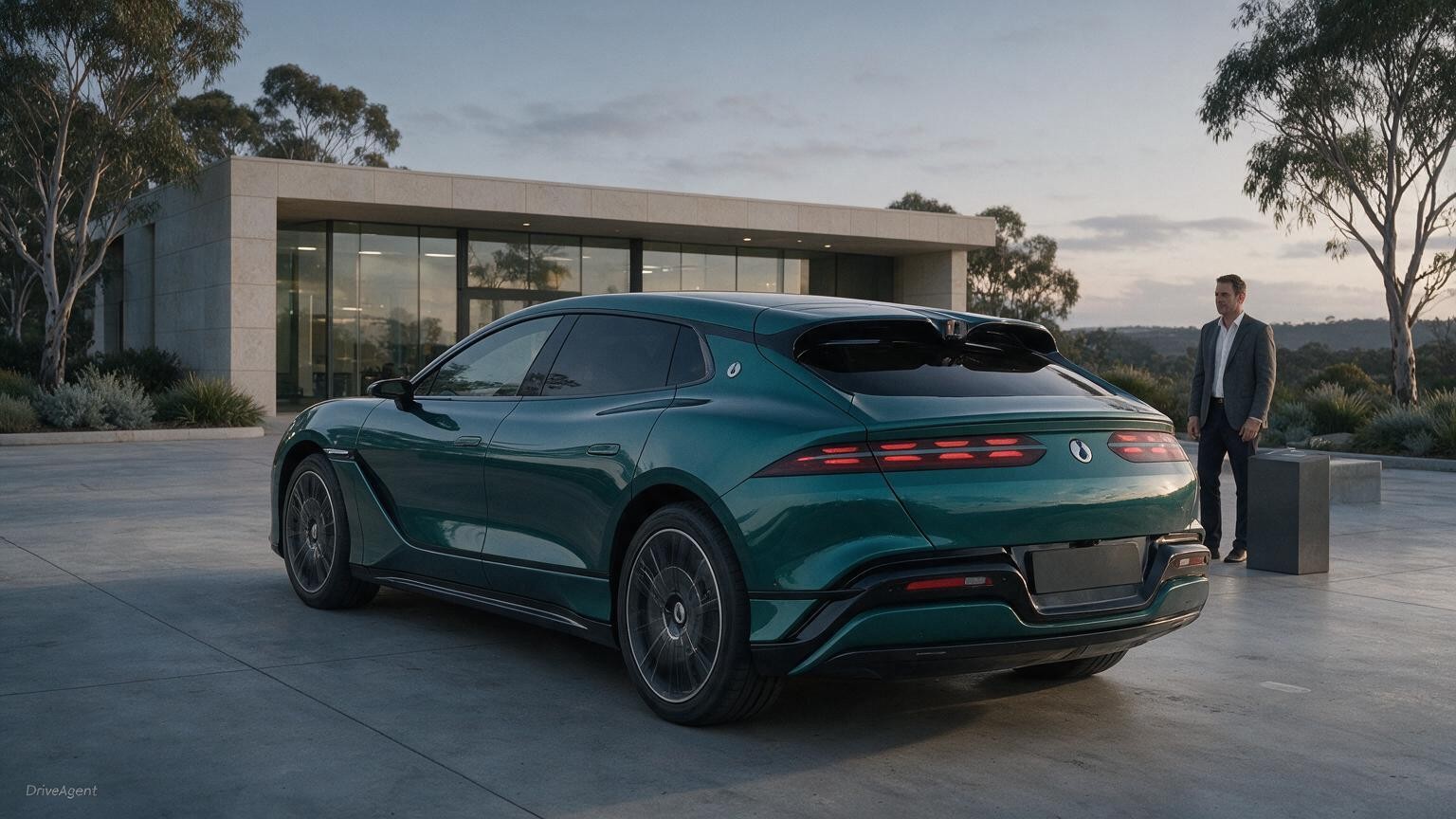 DriveAgent illustration of the DENZA Z9 GT
