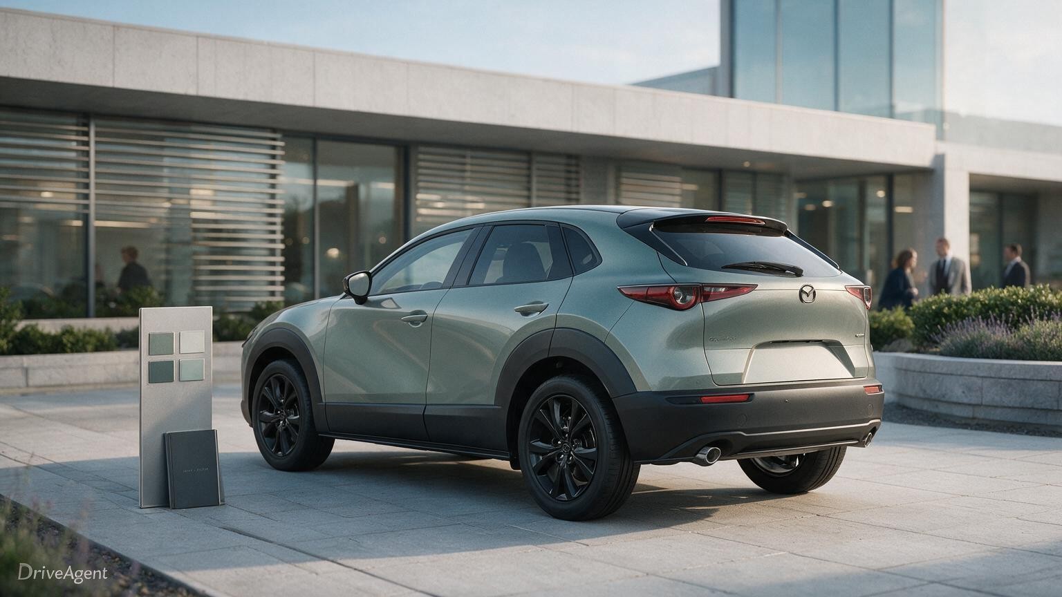 DriveAgent illustration of the Mazda CX-30