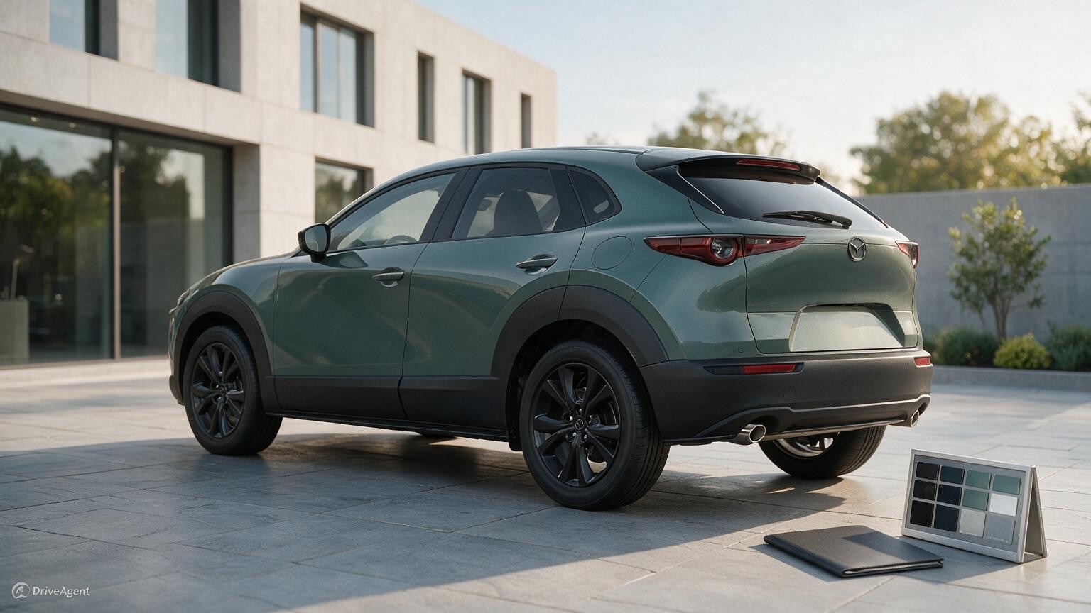 DriveAgent illustration of the Mazda CX-30
