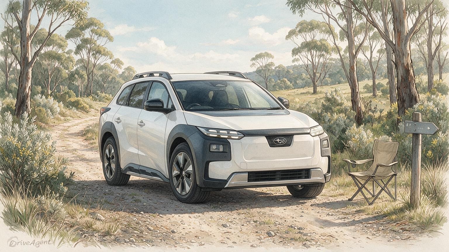 DriveAgent illustration of the Subaru Trailseeker