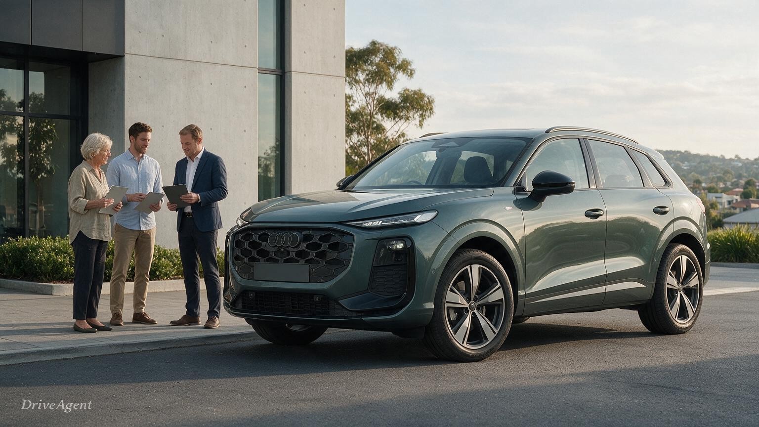 DriveAgent illustration of the Audi Q3