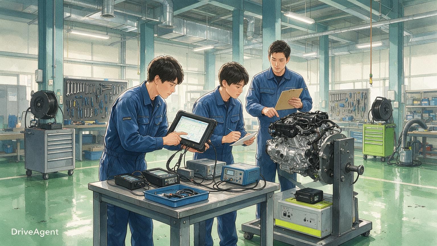 Concept illustration for: Hino Australia adds apprentice category to national technician contest with wildcard entry to 2027 final