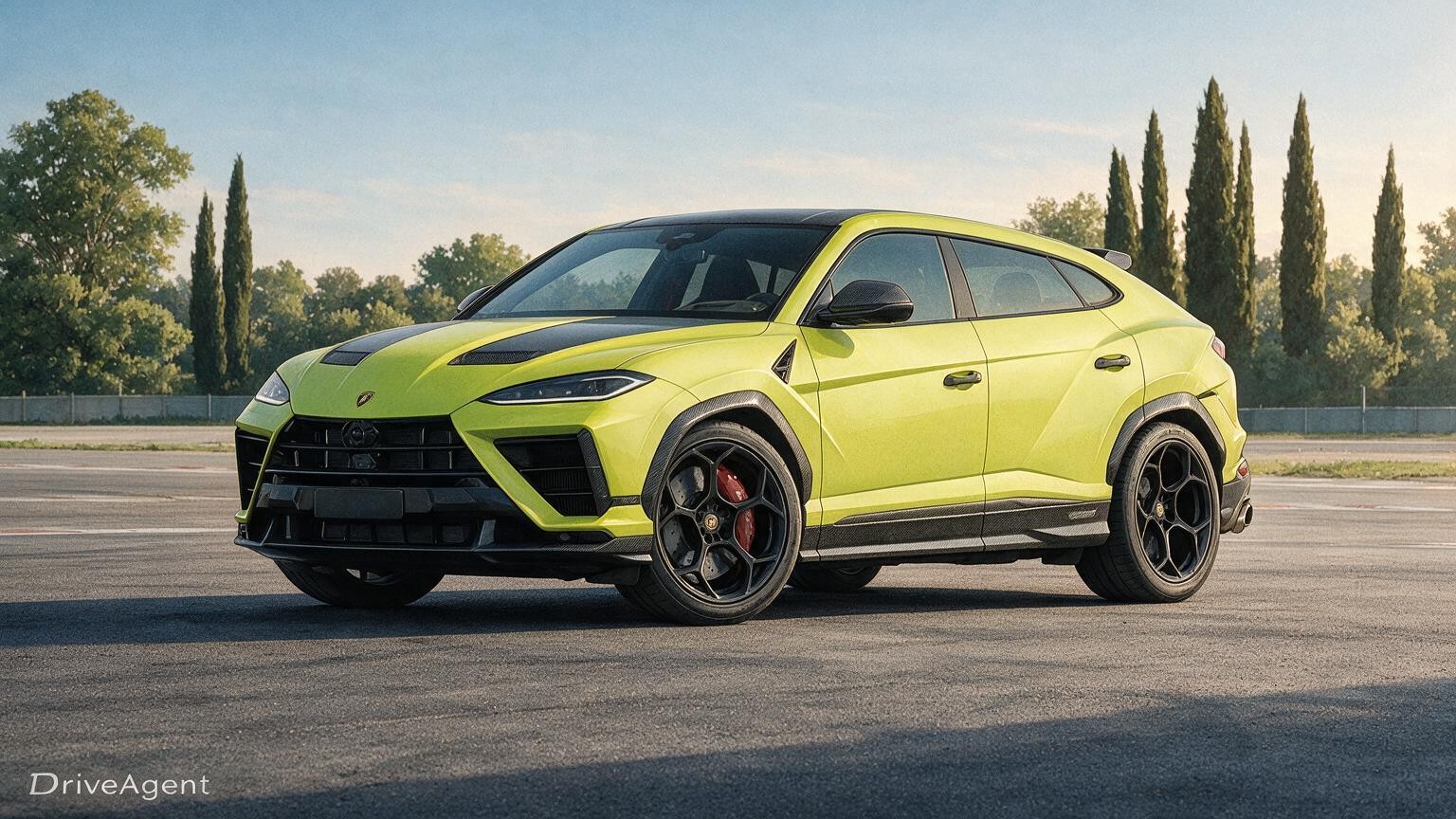 DriveAgent illustration of the Lamborghini Urus SE Performante