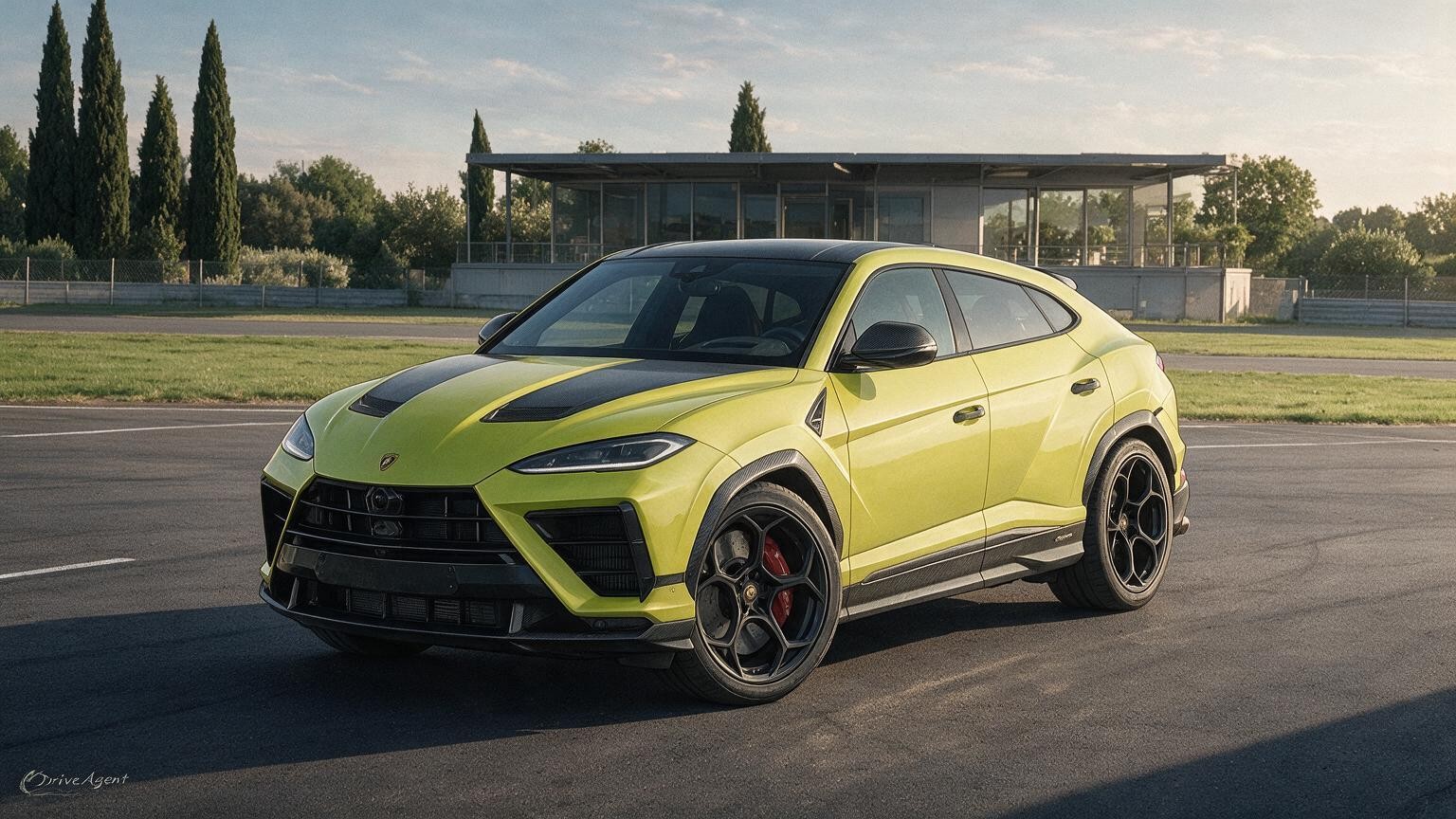 DriveAgent illustration of the Lamborghini Urus SE Performante