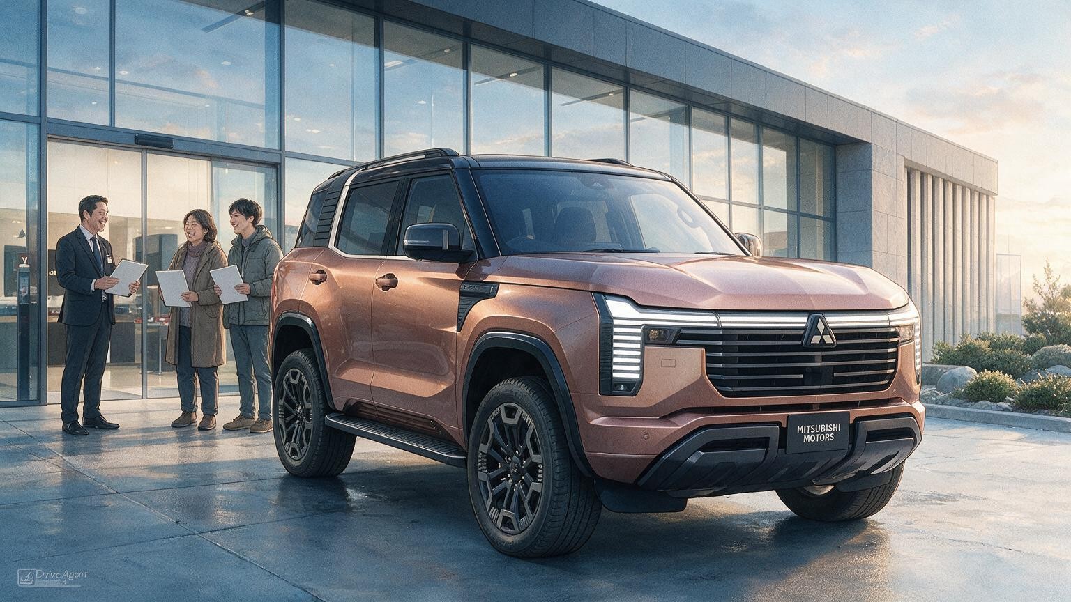 DriveAgent illustration of the Mitsubishi Pajero