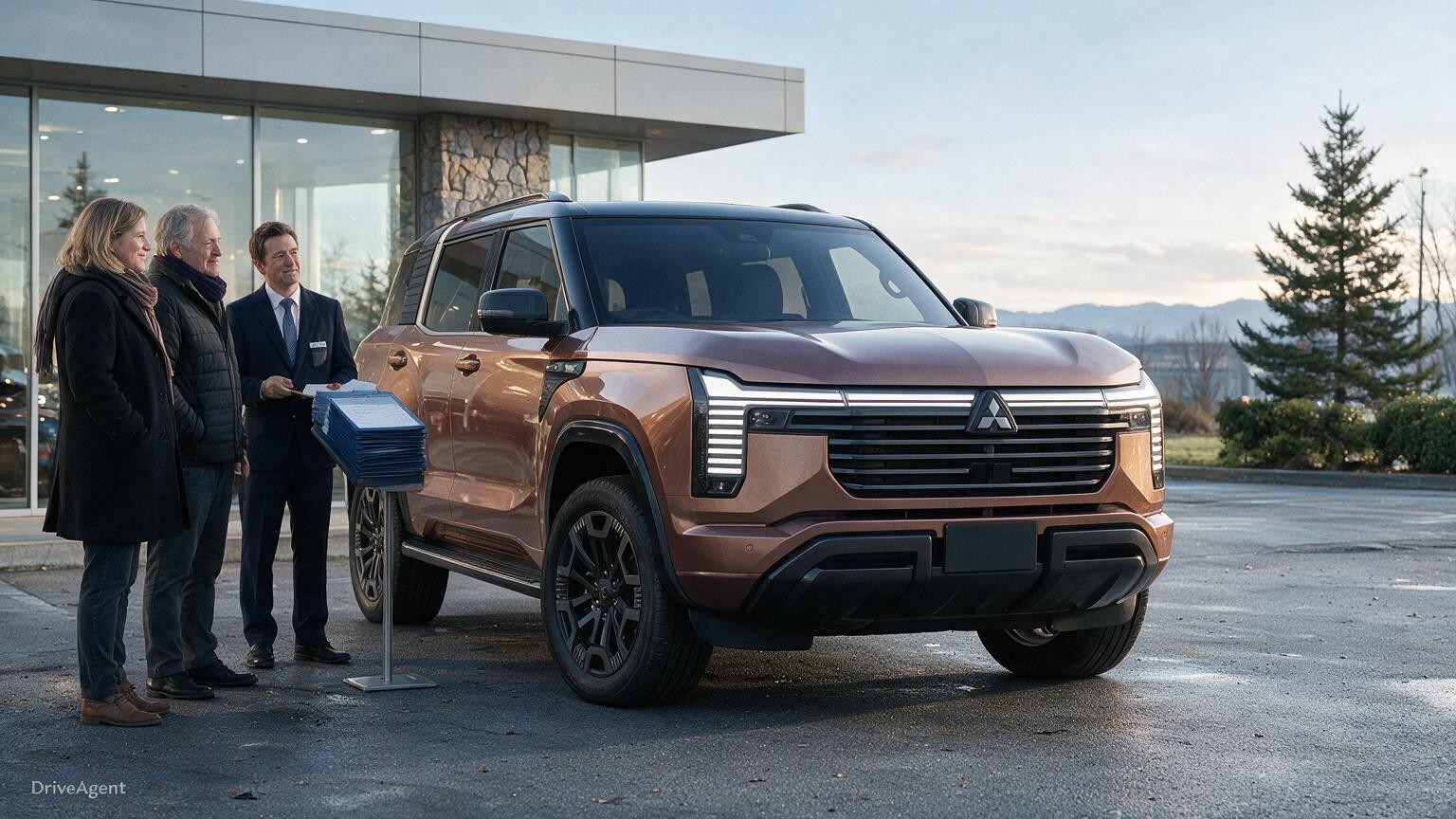 DriveAgent illustration of the Mitsubishi Pajero
