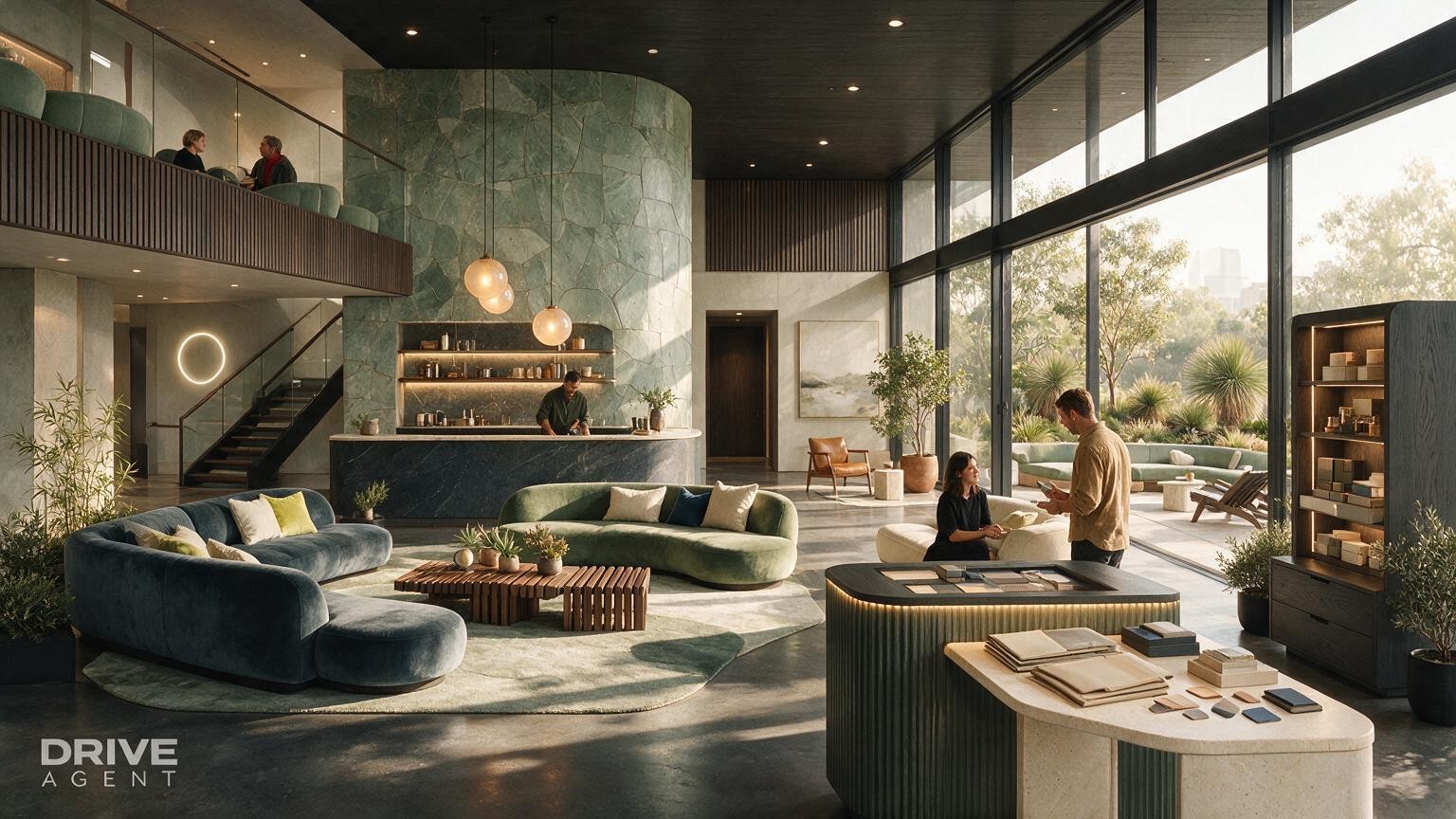 Concept illustration for: Bentley unveils global showroom format at London retailer