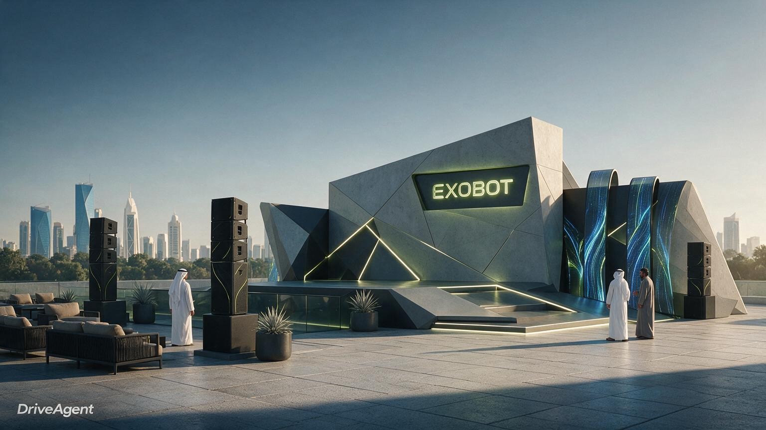 Concept illustration for: Ceer reveals Exobot sedan and SUV as first production models