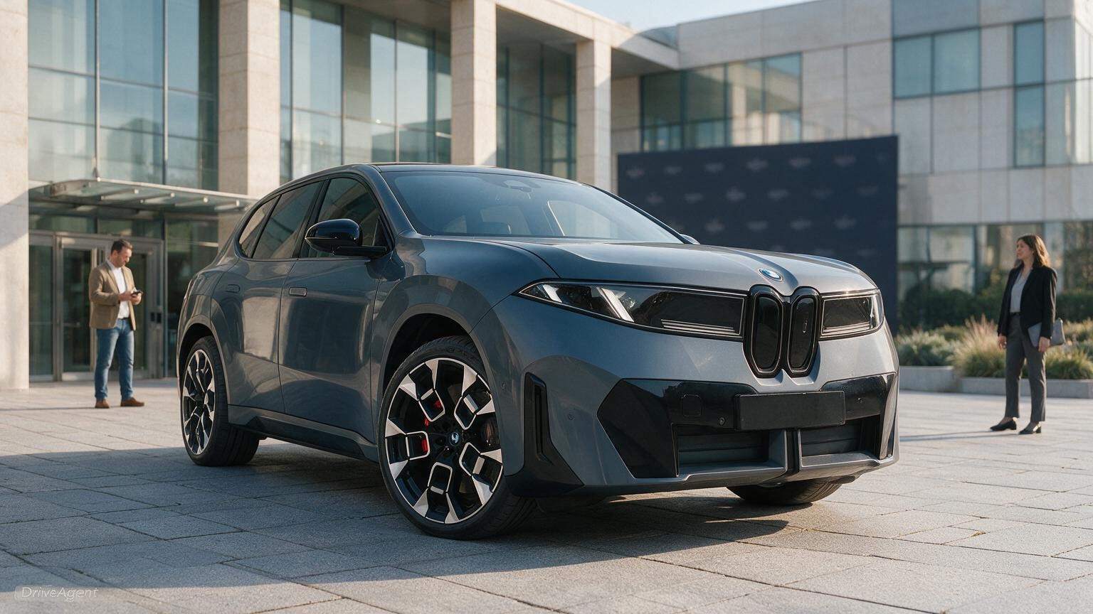 DriveAgent illustration of the BMW iX3