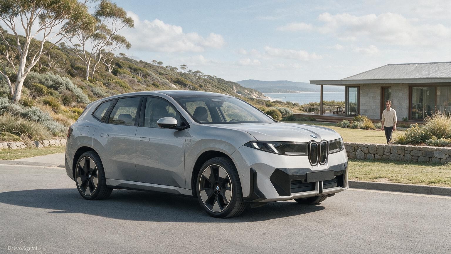 DriveAgent illustration of the BMW iX3