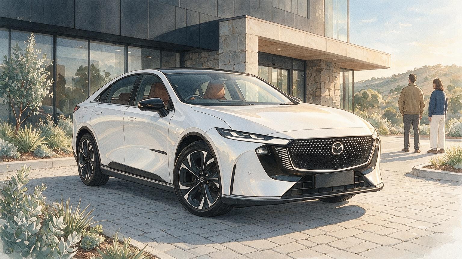 DriveAgent illustration of the Mazda 6e Atenza