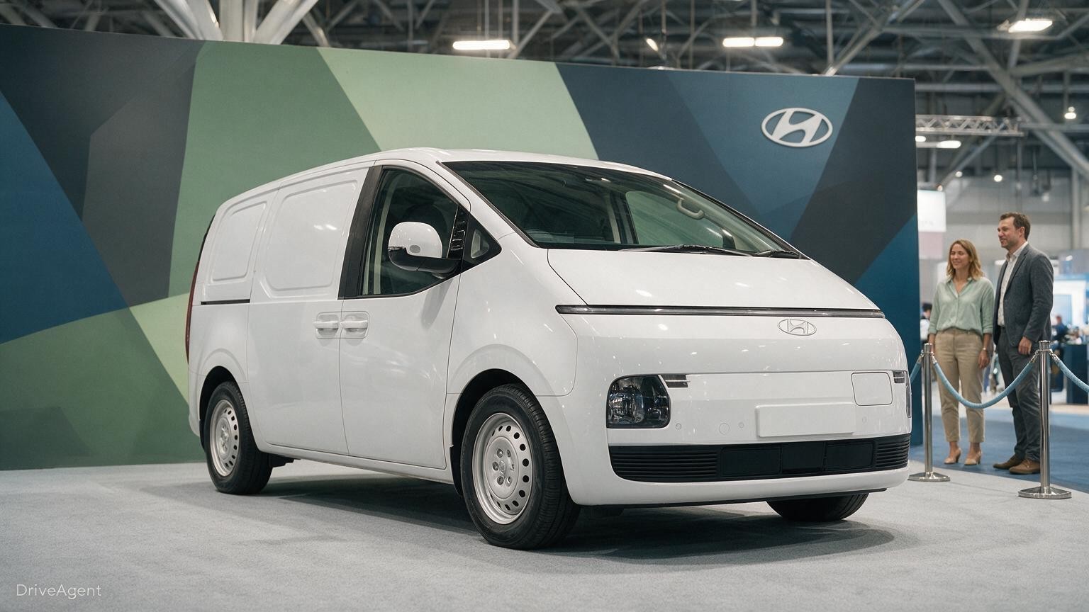 DriveAgent illustration of the Hyundai Staria Load Electric