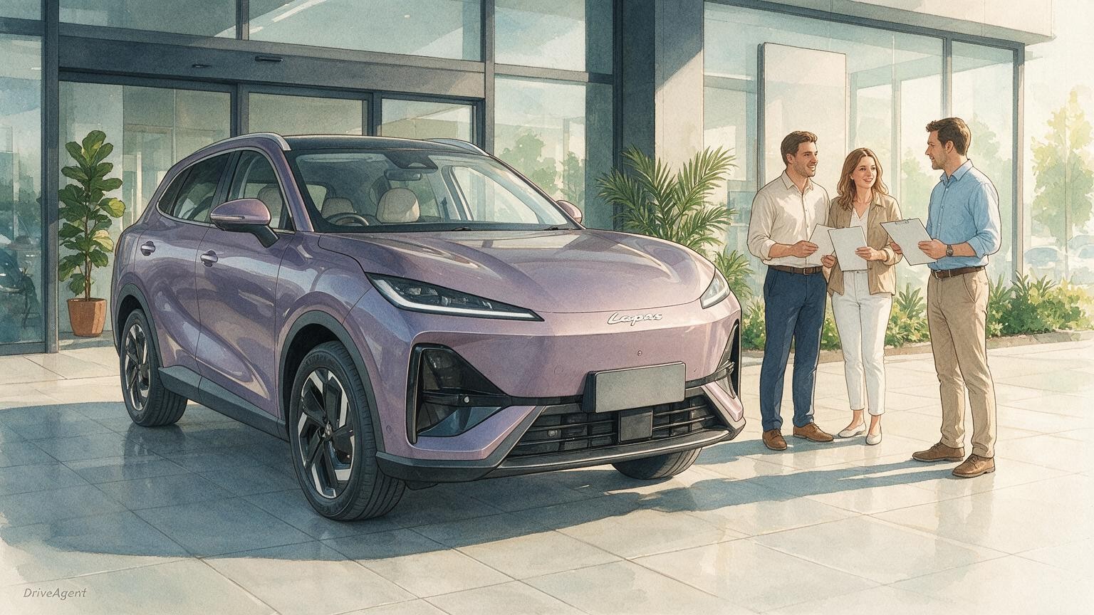 DriveAgent illustration of the Lepas L6