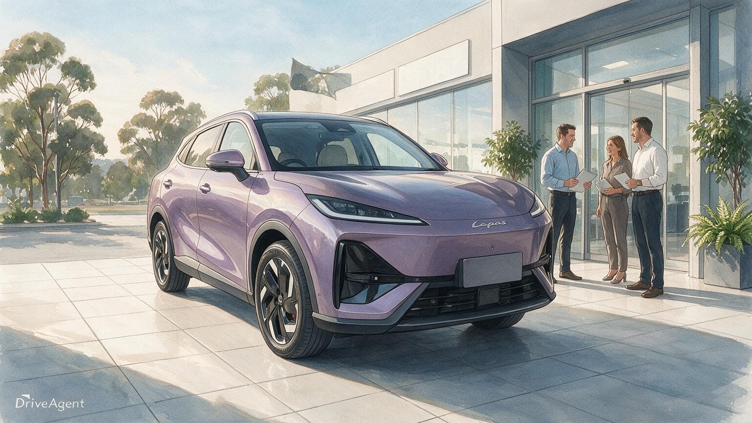 DriveAgent illustration of the Lepas L6