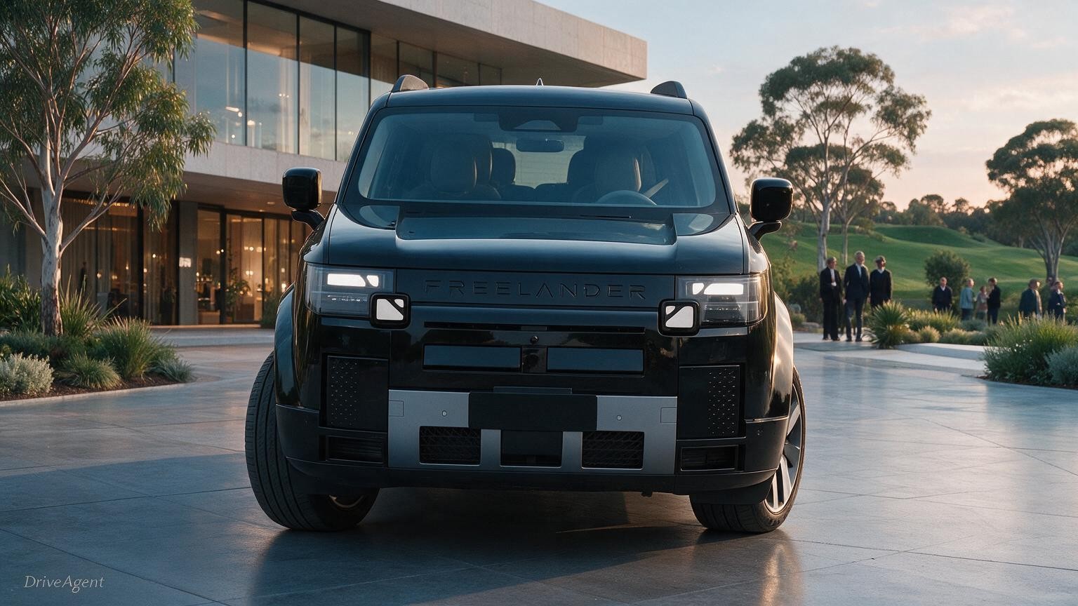 DriveAgent illustration of the Freelander 8