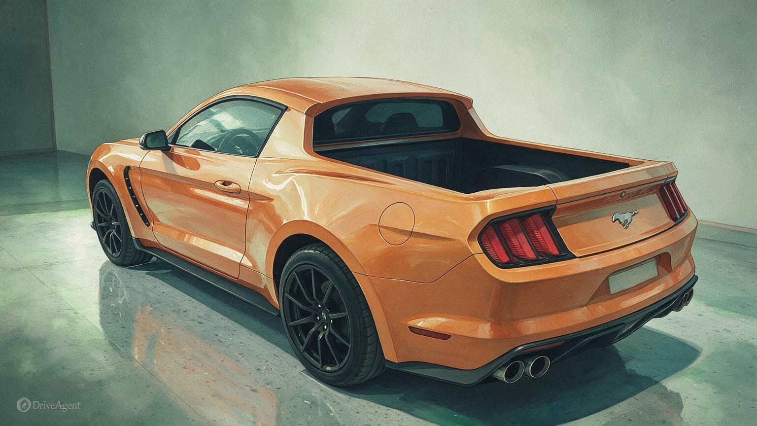 DriveAgent illustration of the Ford Mustang