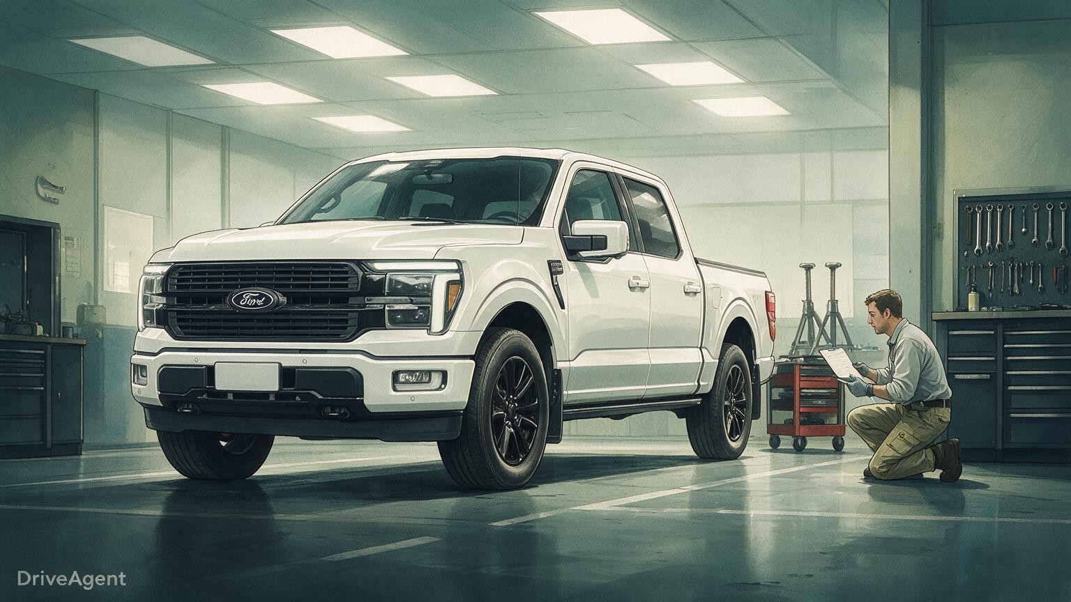 DriveAgent illustration of the Ford F-150