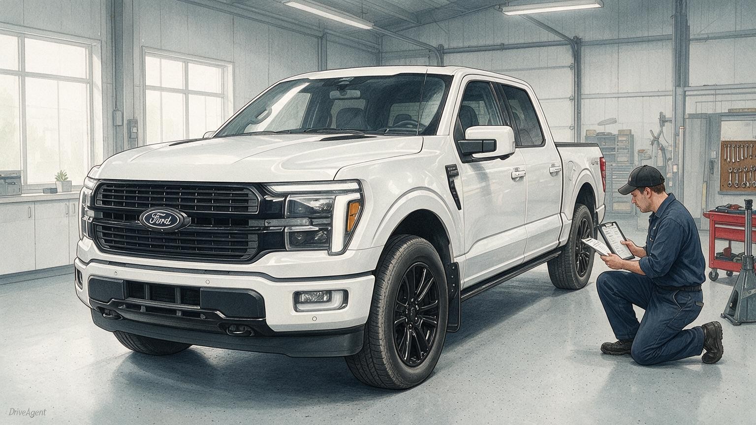 DriveAgent illustration of the Ford F-150