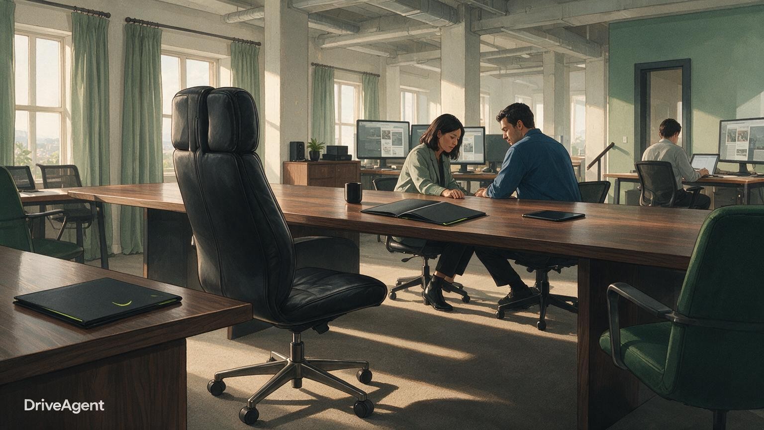Concept illustration for: CarExpert chief executive Rielly exits, founders take interim control