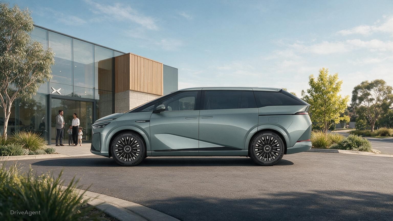 DriveAgent illustration of the XPENG X9