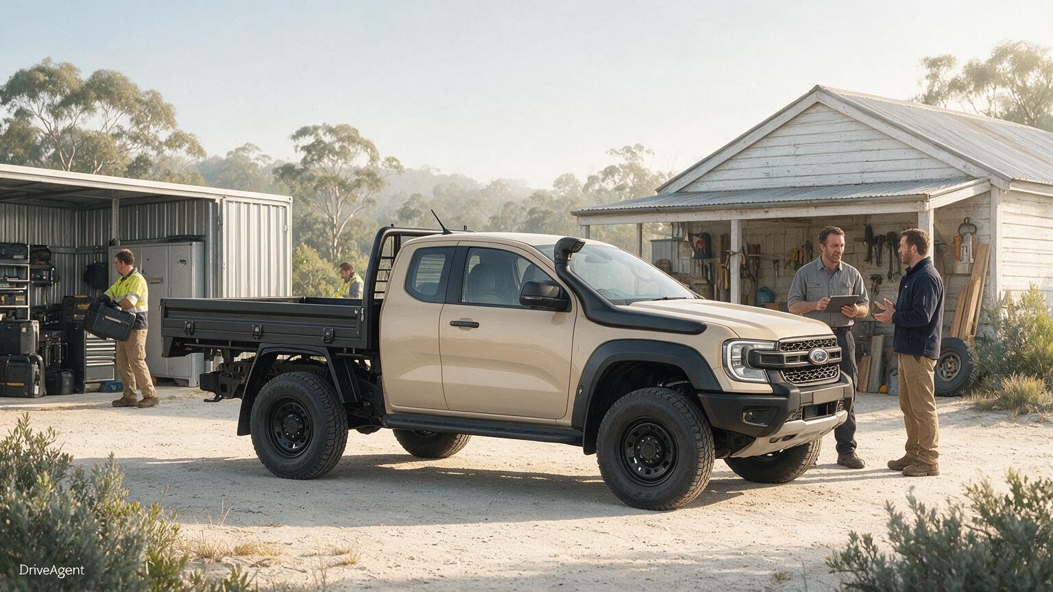 DriveAgent illustration of the Ford Ranger Super Duty