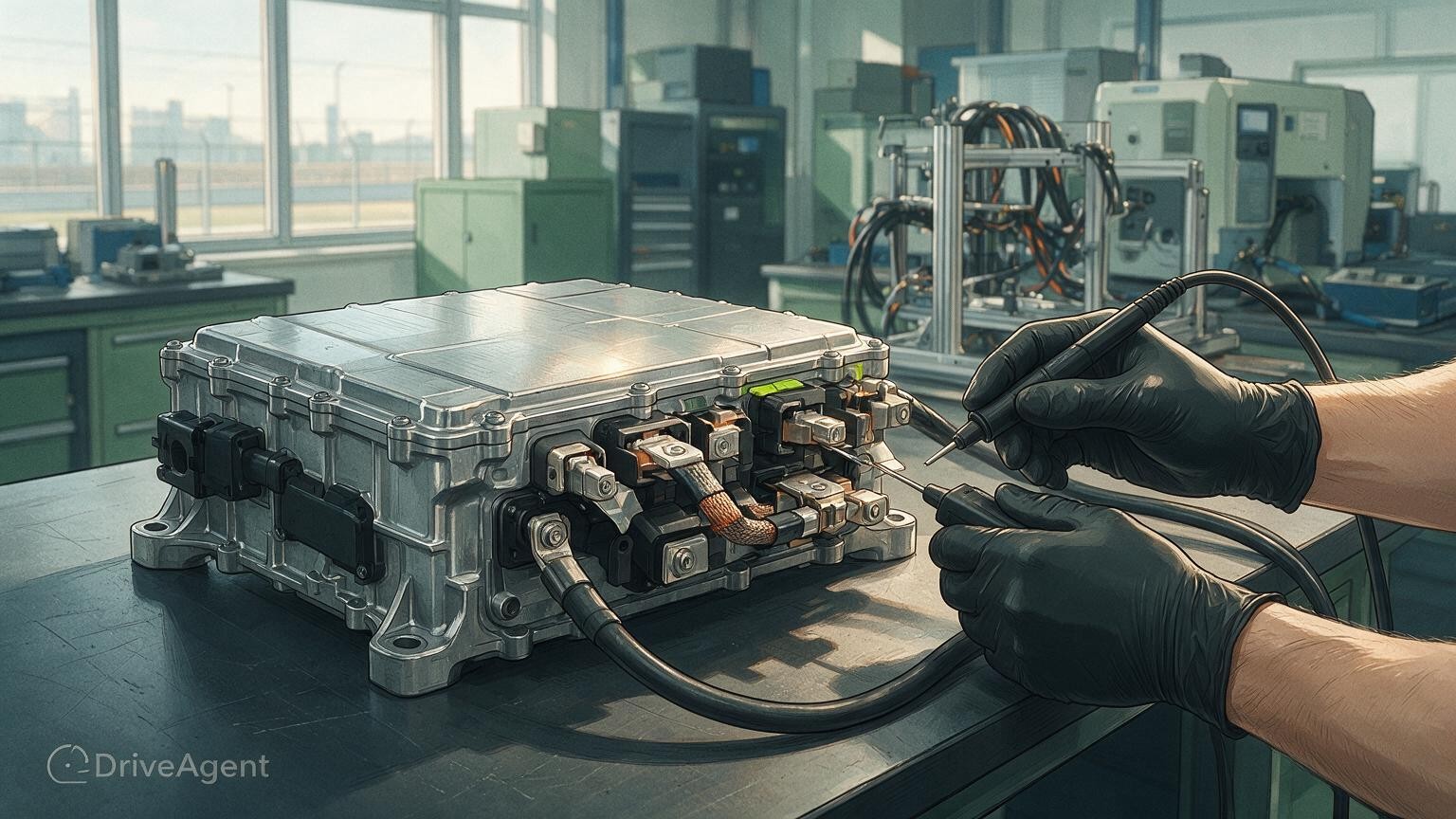 Concept illustration for: BorgWarner extends inverter supply into next generation of an unnamed automaker's EVs